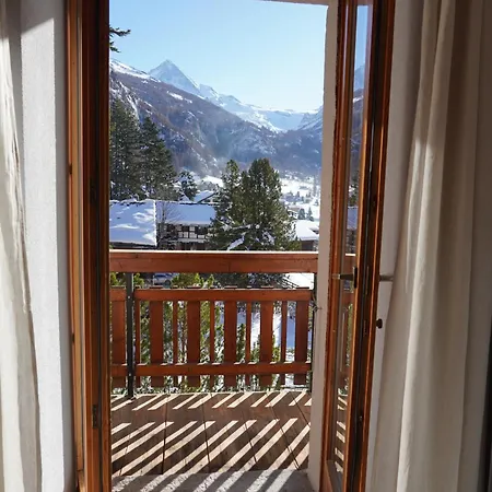 Renovierte Wohnung Mit Ausblick Fuer 1-2 Personen Evolene Exterior photo