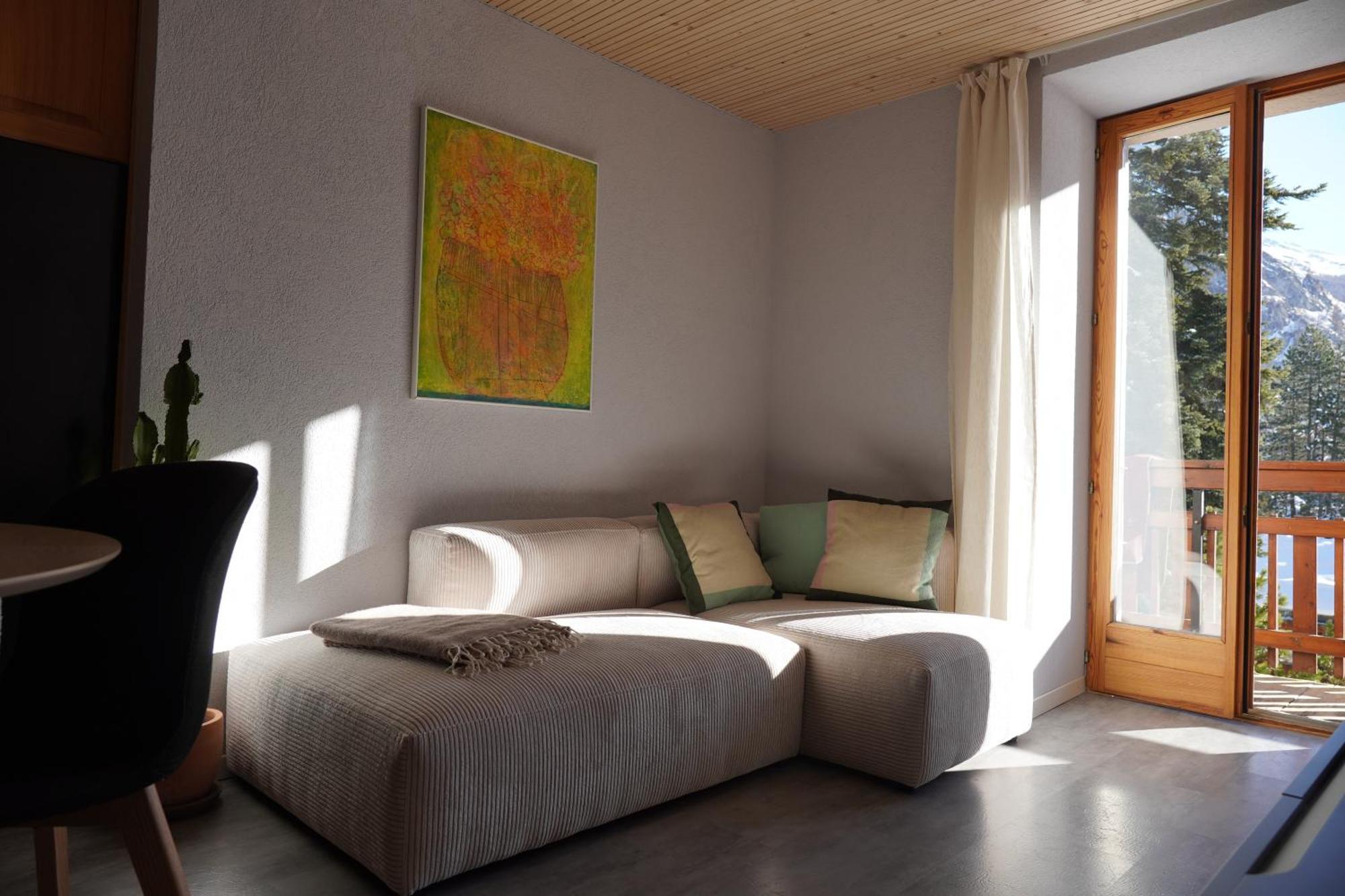 Renovierte Mit Ausblick Fuer 1-2 Personen Apartamento Evolène